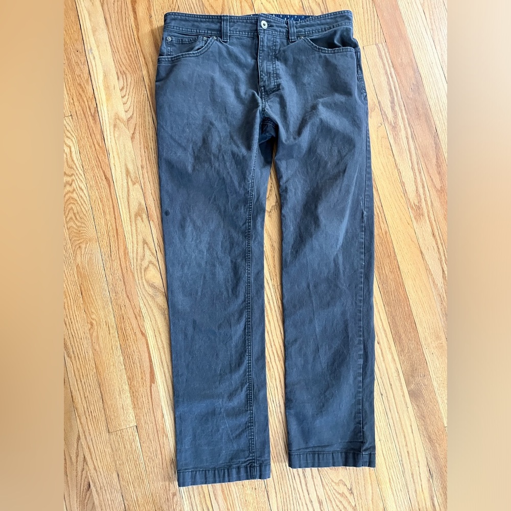 Prana Men’s 34 Slim fit 5 pocket jeans chinos lightweight cotton blend NWOT